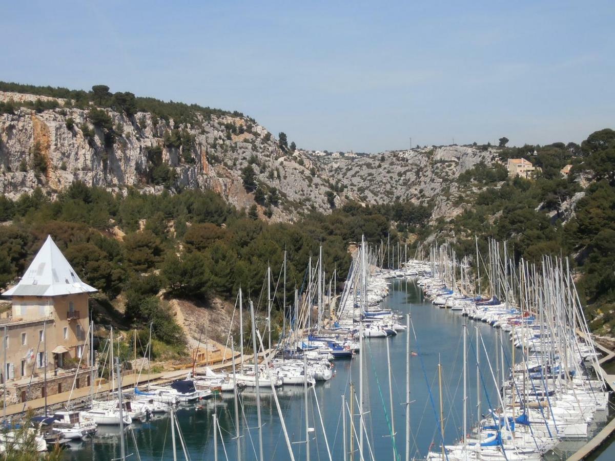 Apartamento Les Barques, Vue Splendide Sur Le Port De Cassis Exterior foto
